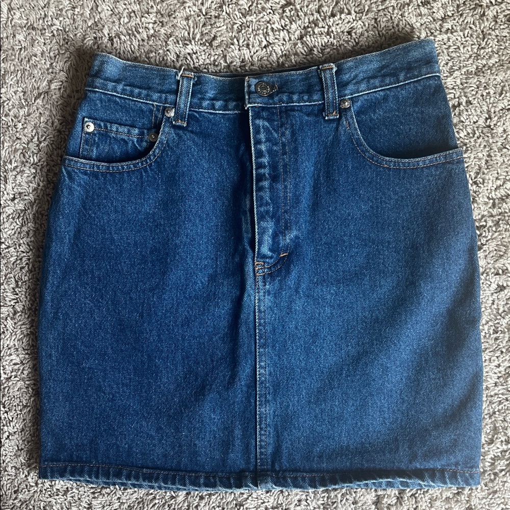 VINTAGE 90’s Polo Ralph Lauren Denim skirt